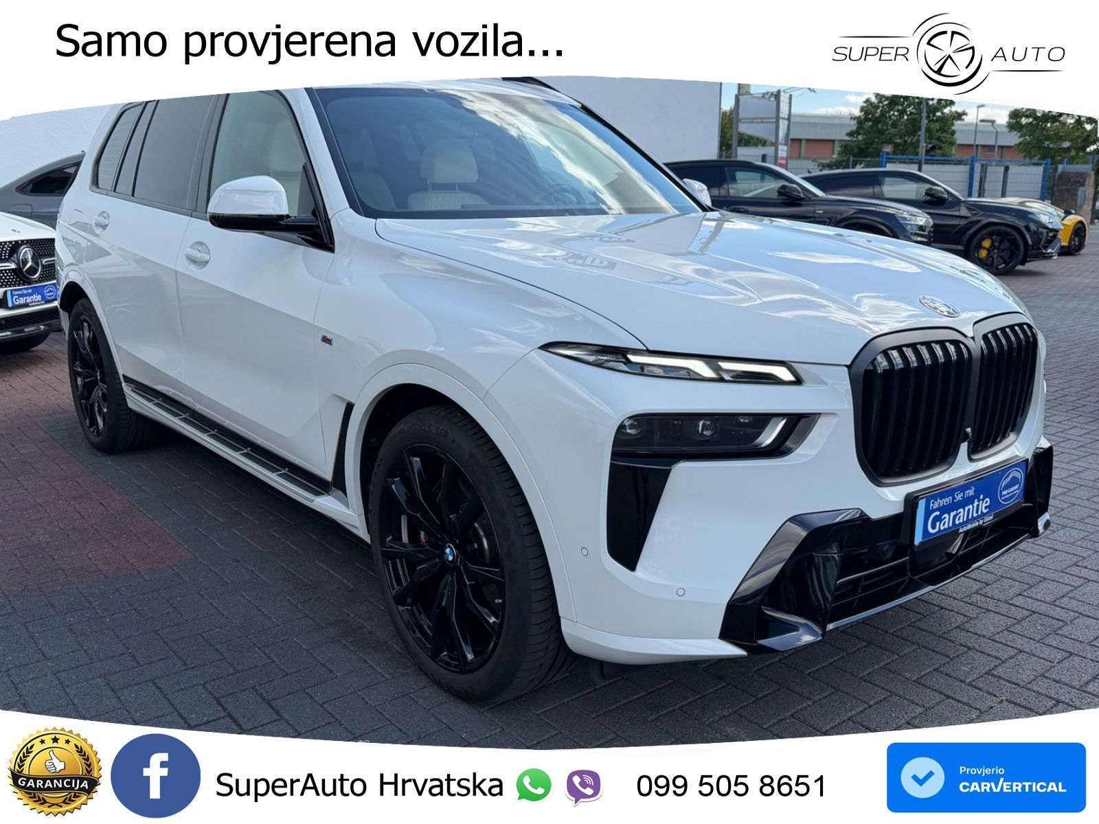 BMW X7 40d (352 KS) xDrive Steptronic M Sport LED+GR SJED+ACC
