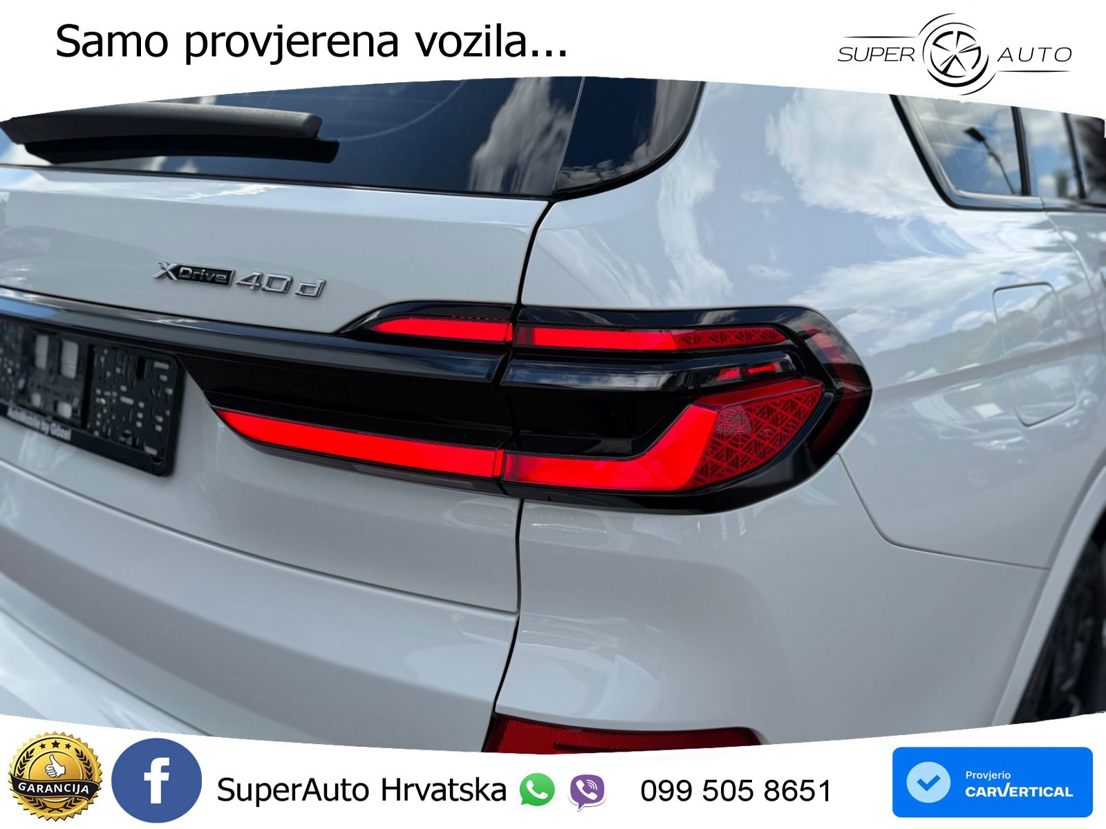 BMW X7 40d (352 KS) xDrive Steptronic M Sport LED+GR SJED+ACC