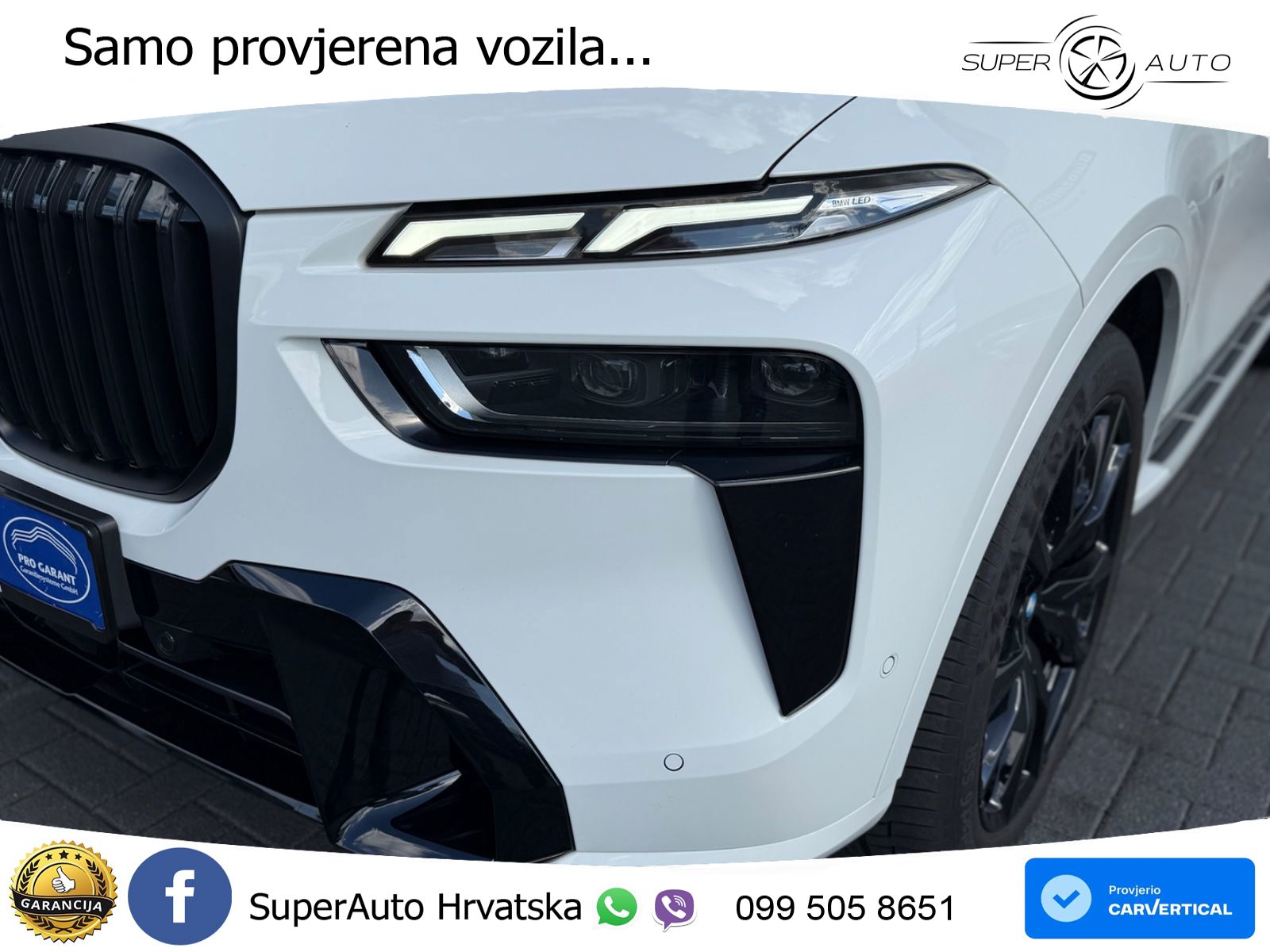 BMW X7 40d (352 KS) xDrive Steptronic M Sport LED+GR SJED+ACC