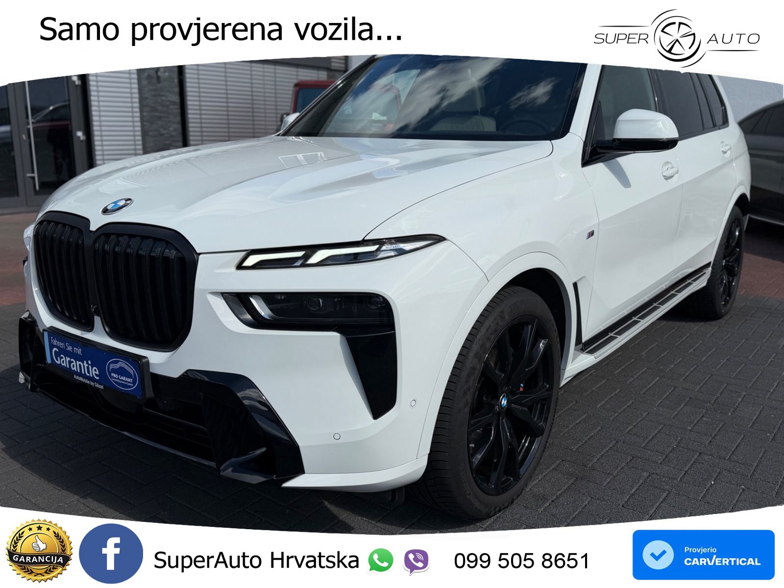 BMW X7 40d (352 KS) xDrive Steptronic M Sport LED+GR SJED+ACC
