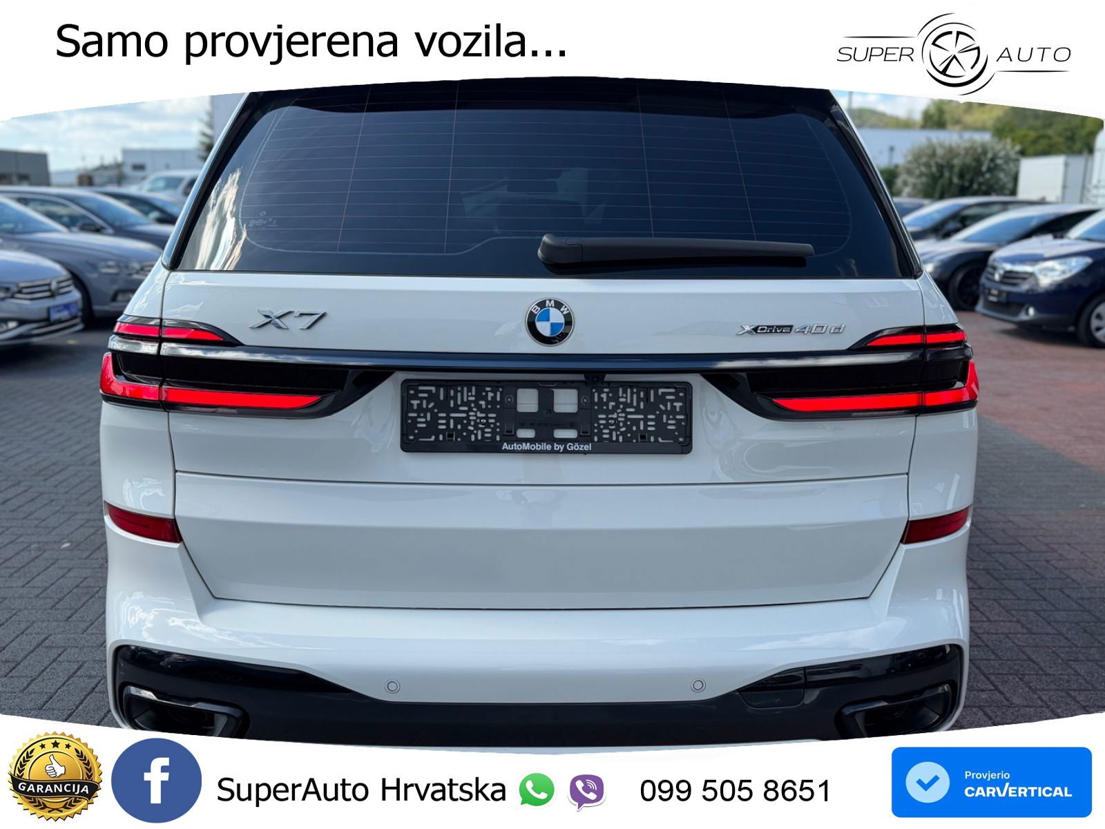 BMW X7 40d (352 KS) xDrive Steptronic M Sport LED+GR SJED+ACC
