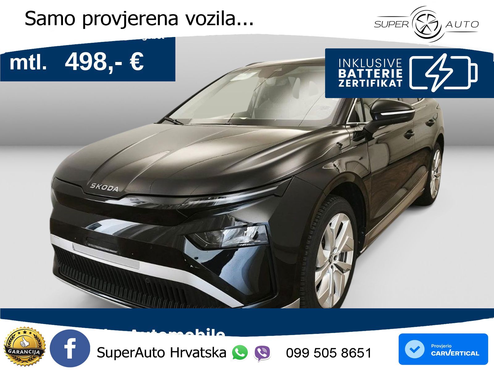 Škoda Enyaq 85 82 kWh (286 KS) LED+GR SJED+ACC