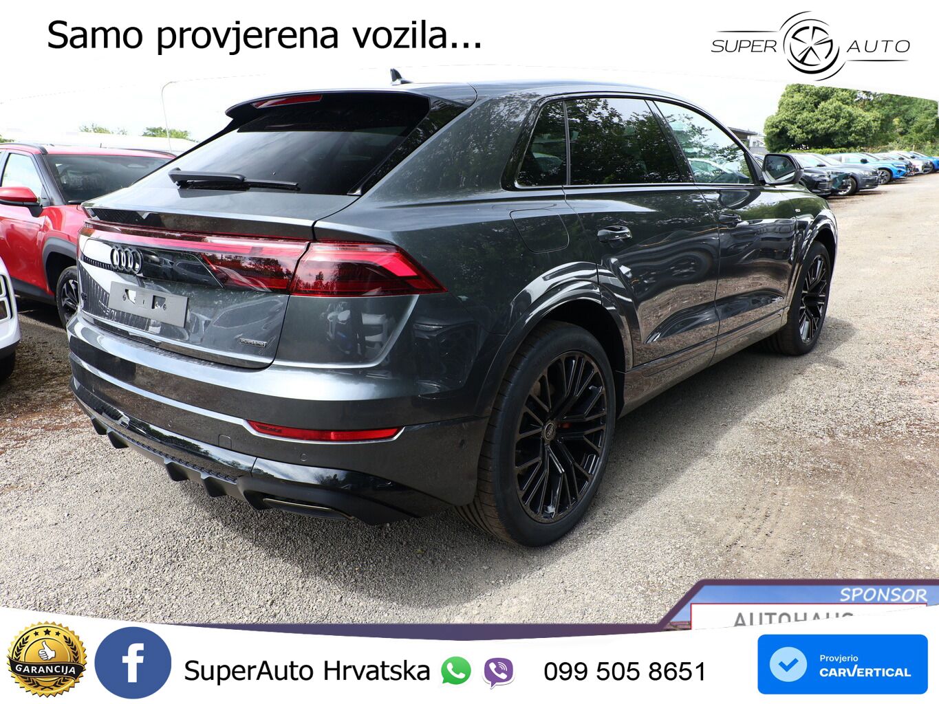 Audi Q8 50 TDI V6 (286 KS) quattro Tiptronic LED+GR SJED+ACC