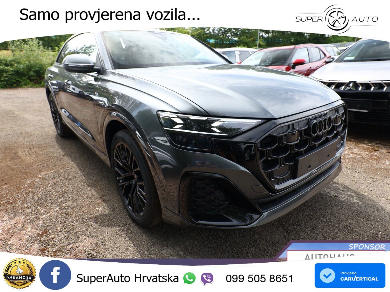 Audi Q8 50 TDI V6 (286 KS) quattro Tiptronic LED+GR SJED+ACC