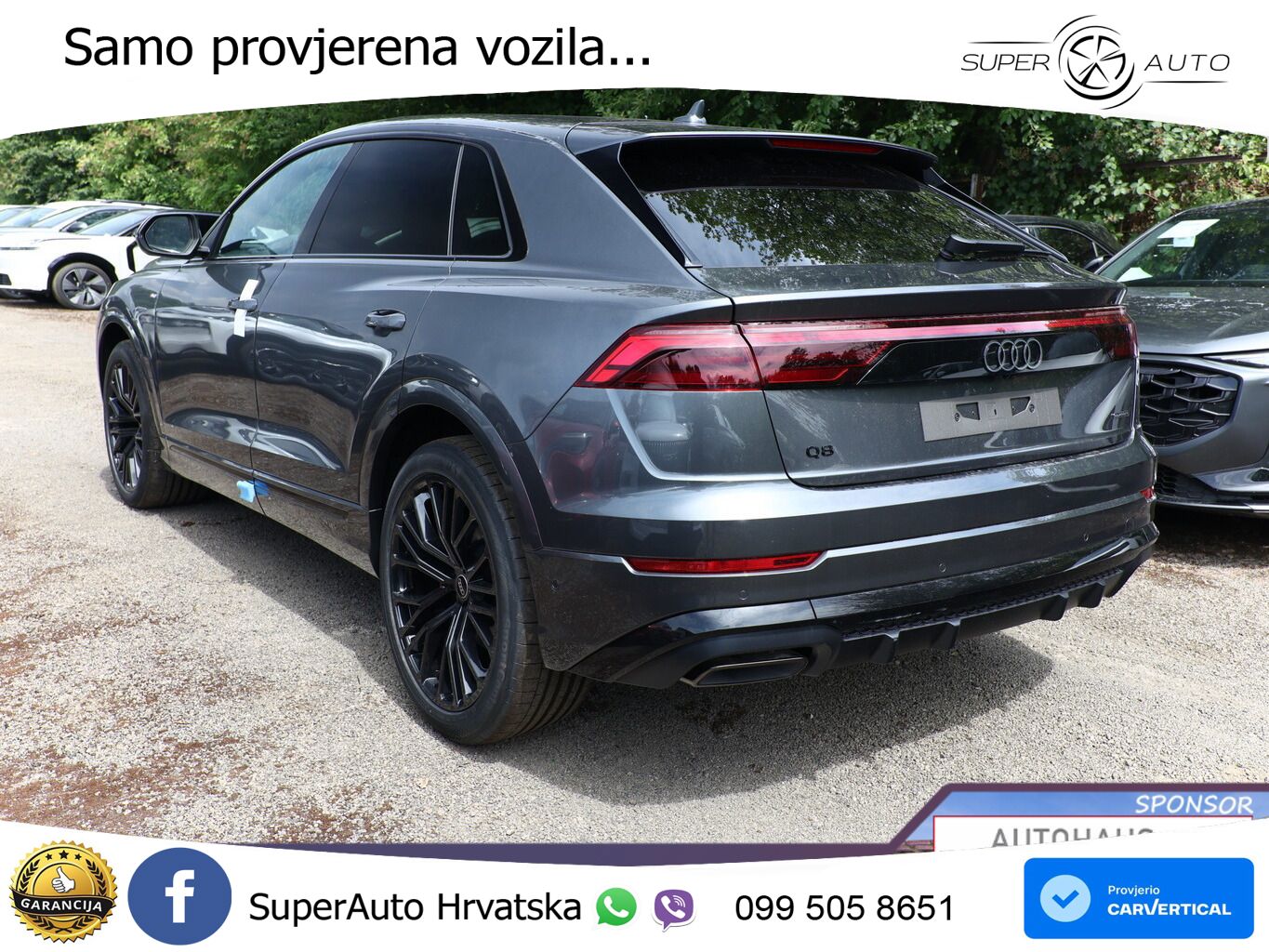 Audi Q8 50 TDI V6 (286 KS) quattro Tiptronic LED+GR SJED+ACC