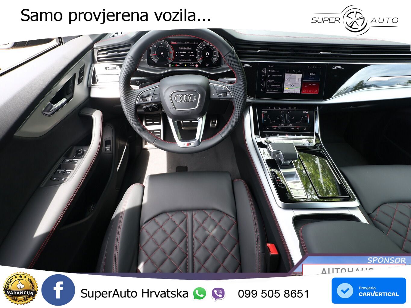 Audi Q8 50 TDI V6 (286 KS) quattro Tiptronic LED+GR SJED+ACC