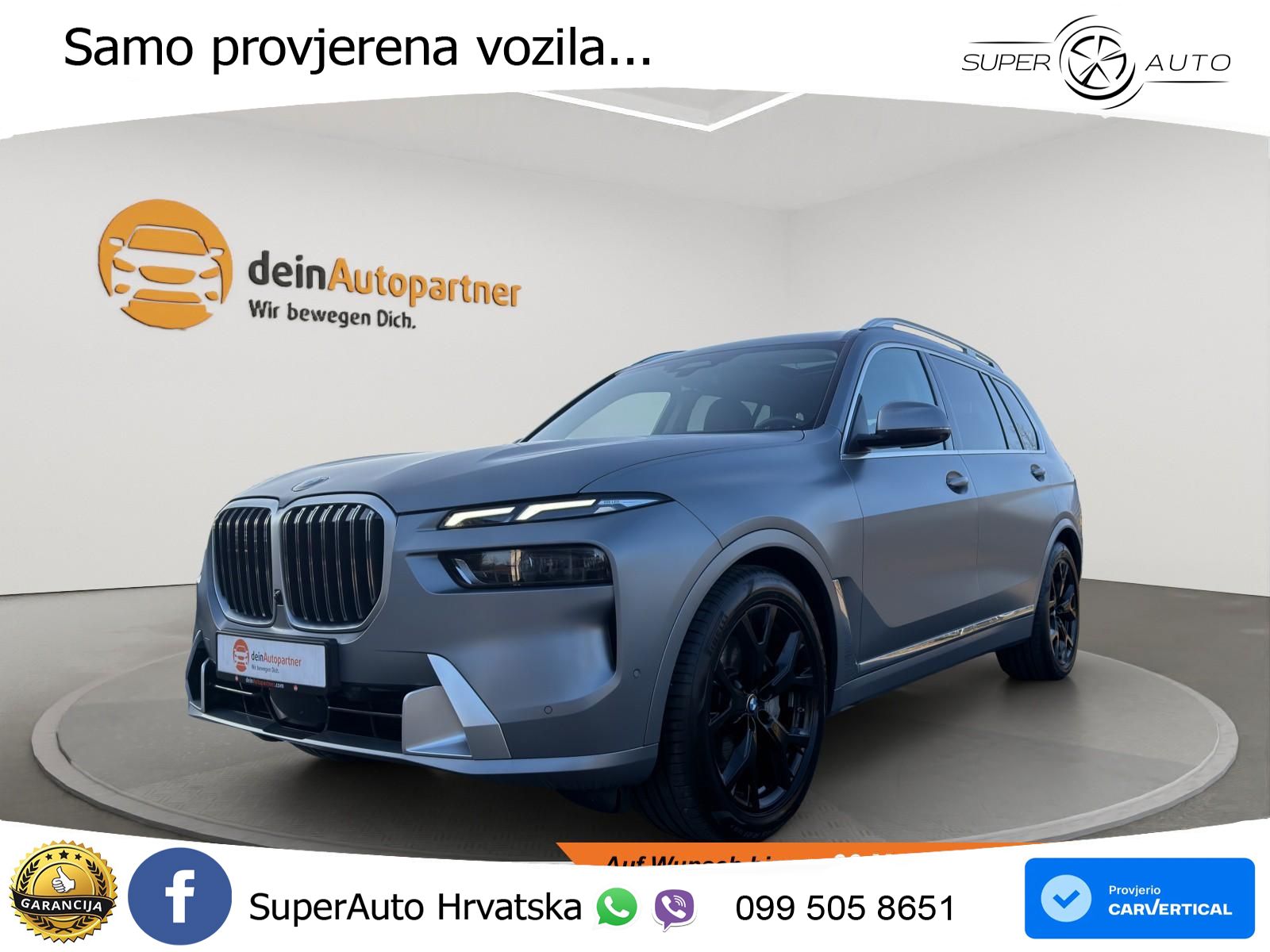 BMW X7 40d (352 KS) xDrive Steptronic LED+GR SJED+ACC