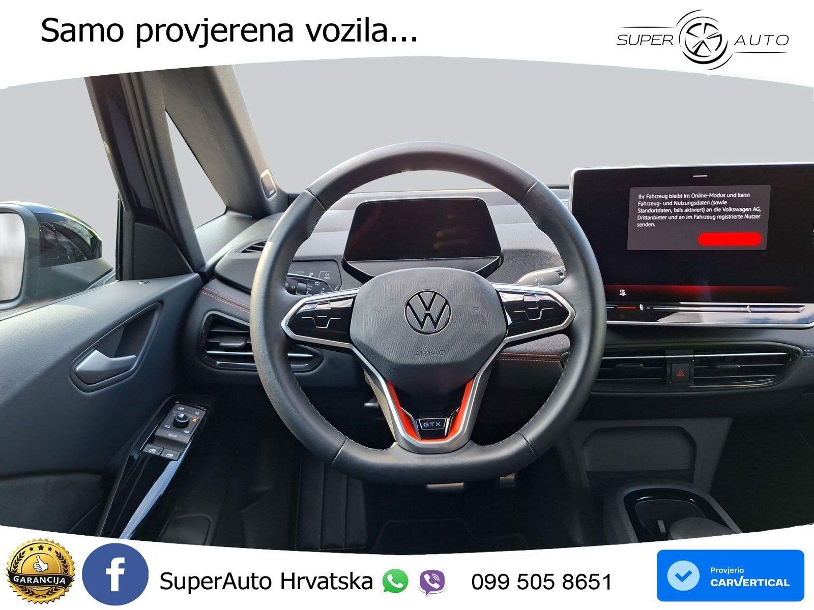 Volkswagen ID.3 GTX Performance 84 kWh (326 KS) LED+GR SJED+ACC