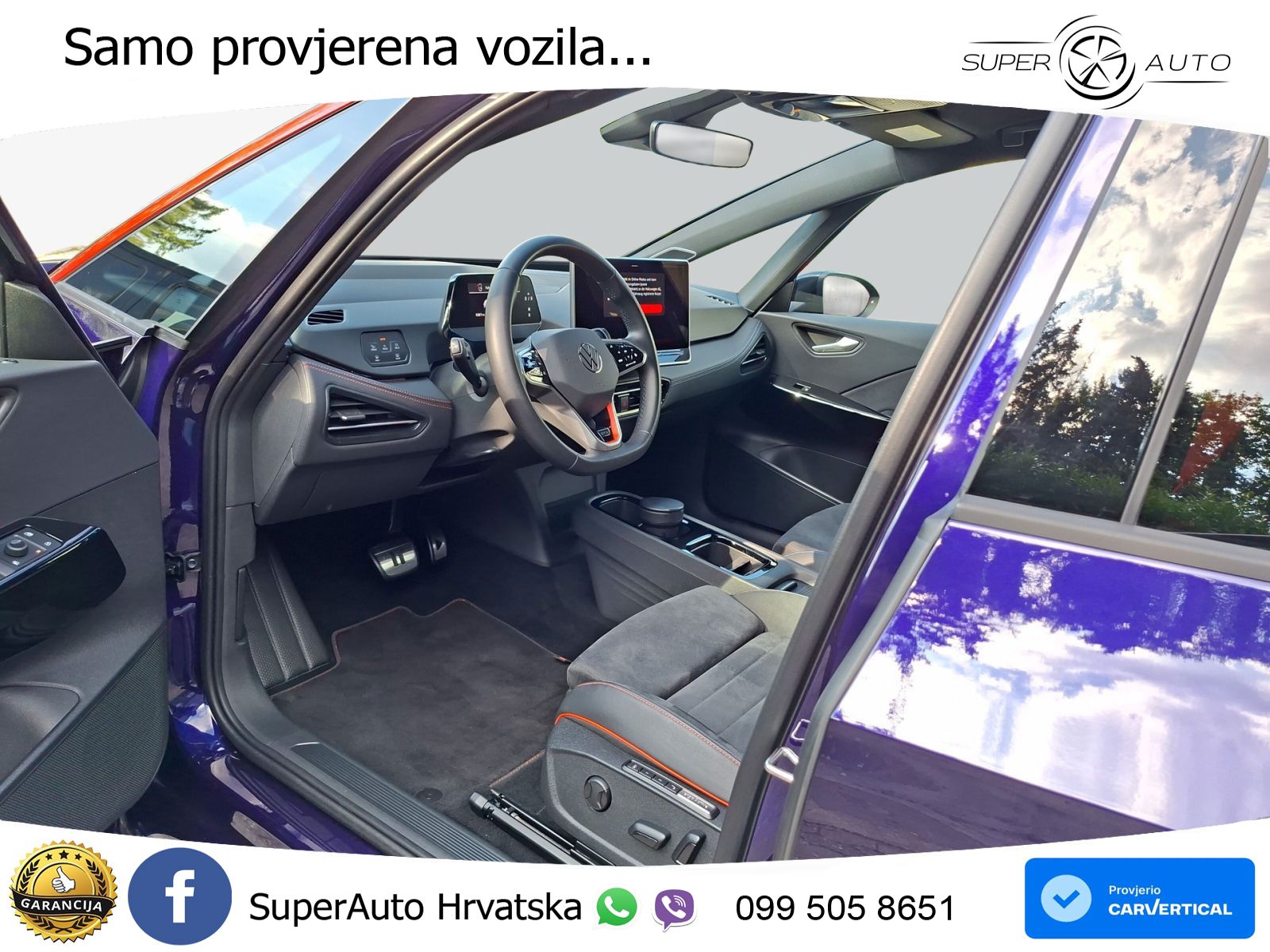 Volkswagen ID.3 GTX Performance 84 kWh (326 KS) LED+GR SJED+ACC