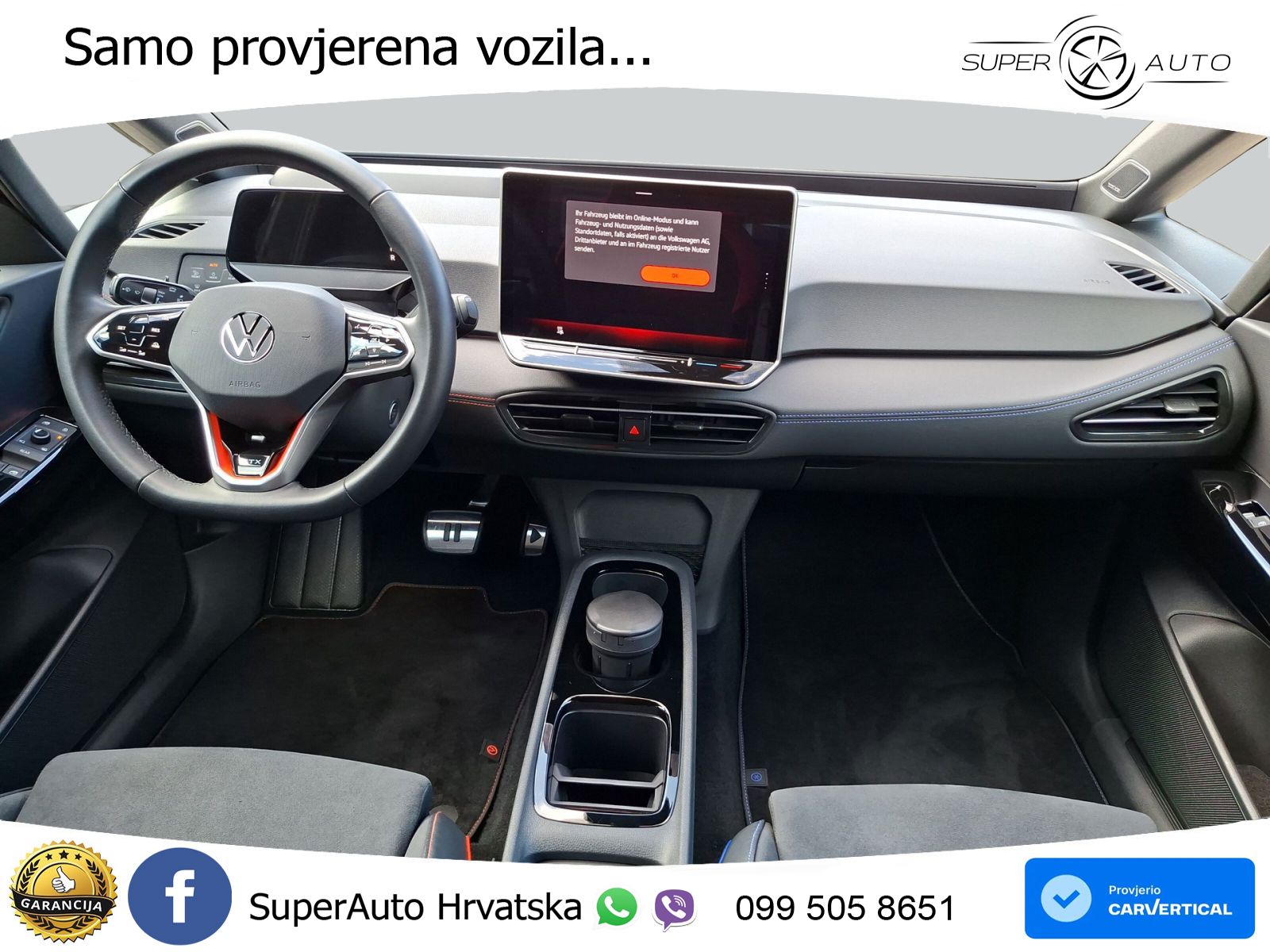 Volkswagen ID.3 GTX Performance 84 kWh (326 KS) LED+GR SJED+ACC