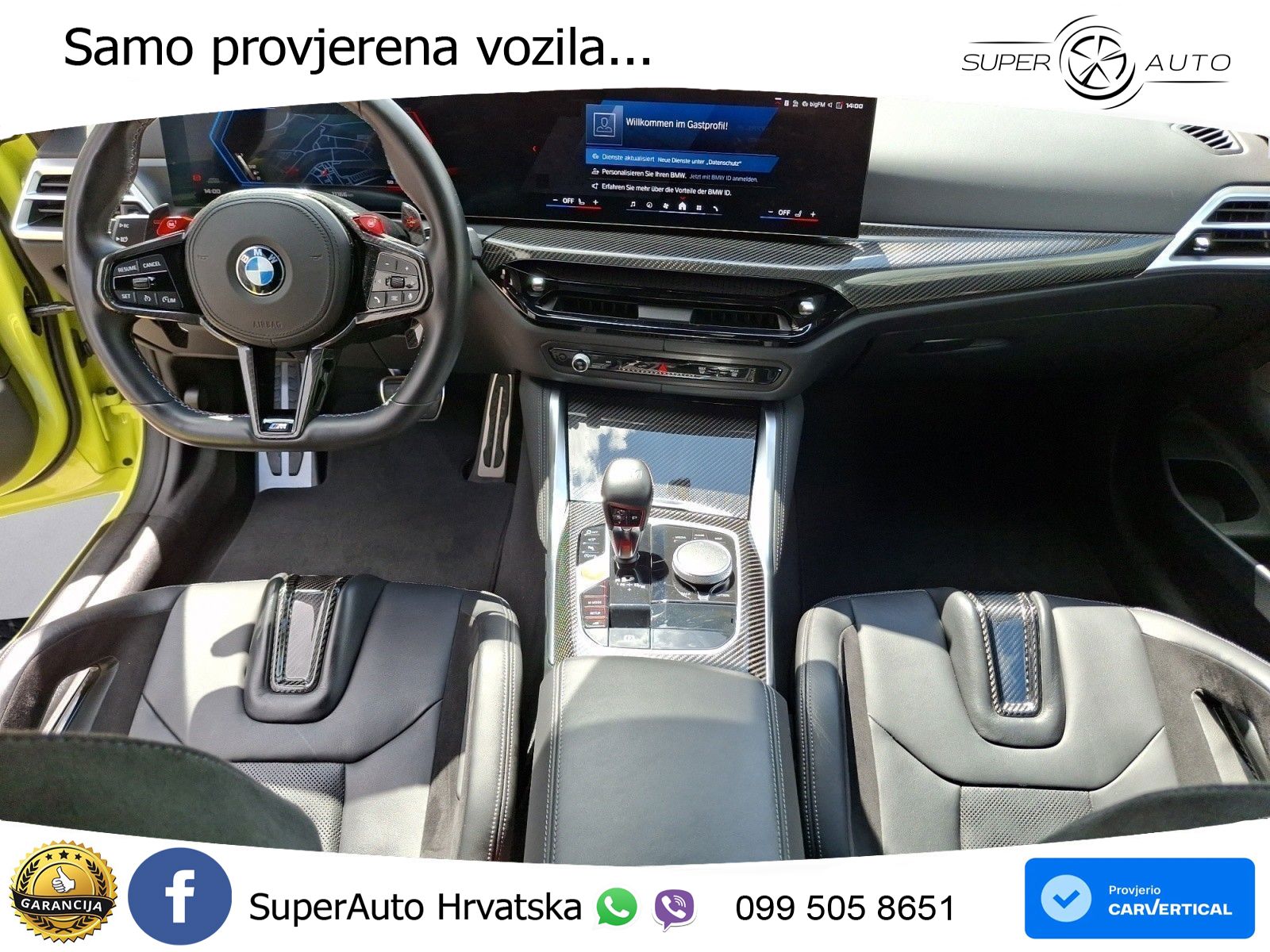 BMW M4 Competition 3.0 (510 KS) Steptronic LED+GR SJED+ACC