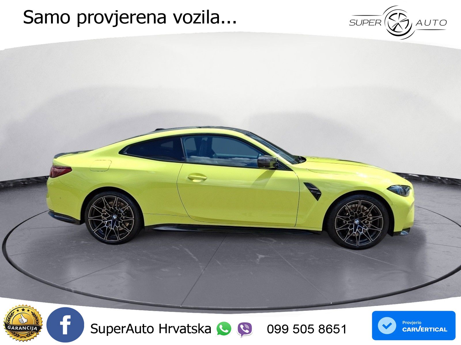 BMW M4 Competition 3.0 (510 KS) Steptronic LED+GR SJED+ACC