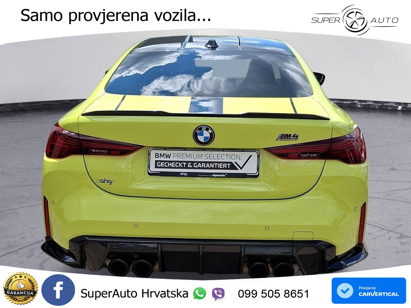 BMW M4 Competition 3.0 (510 KS) Steptronic LED+GR SJED+ACC