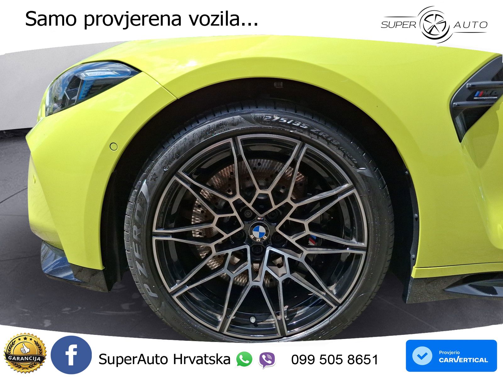 BMW M4 Competition 3.0 (510 KS) Steptronic LED+GR SJED+ACC