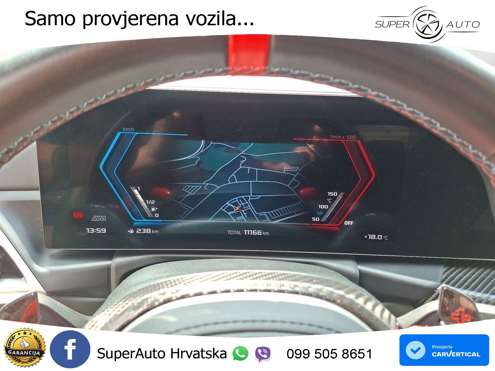 BMW M4 Competition 3.0 (510 KS) Steptronic LED+GR SJED+ACC