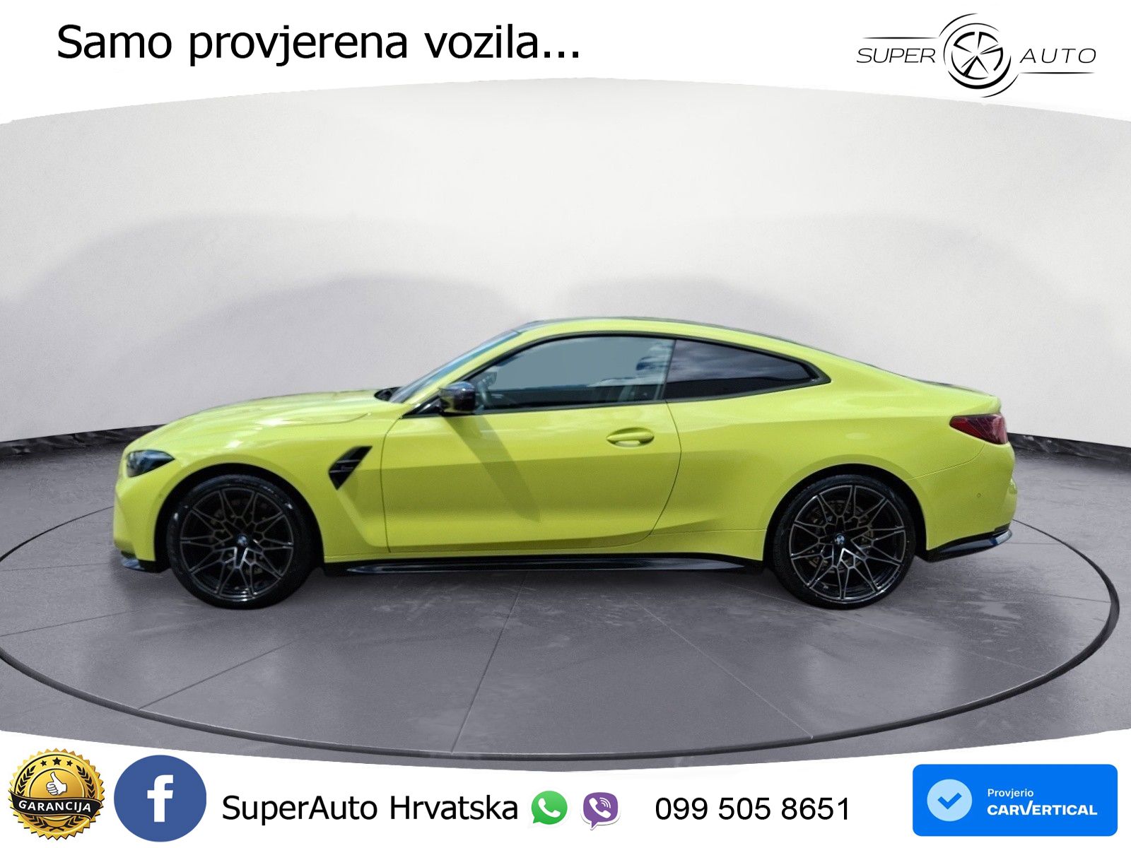 BMW M4 Competition 3.0 (510 KS) Steptronic LED+GR SJED+ACC
