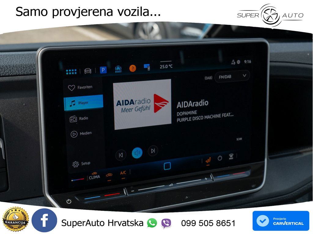 VW Crafter 177 KS