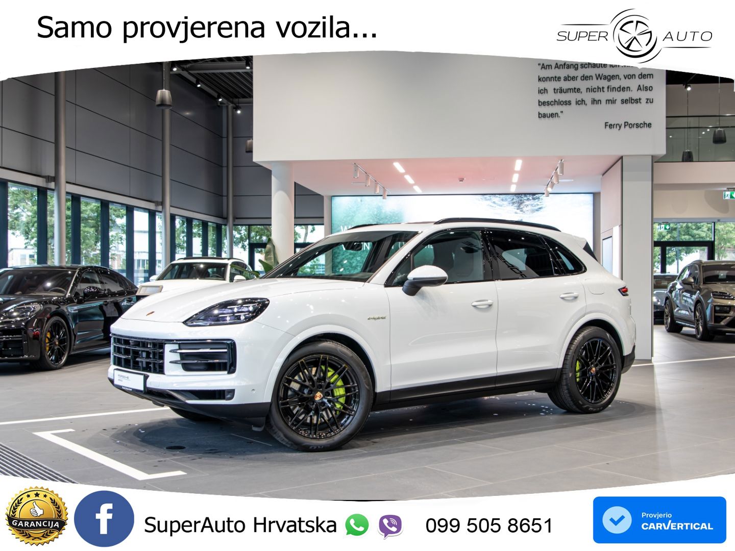 Porsche Cayenne 3.0 V6 (470 KS) E-Hybrid Tiptronic S