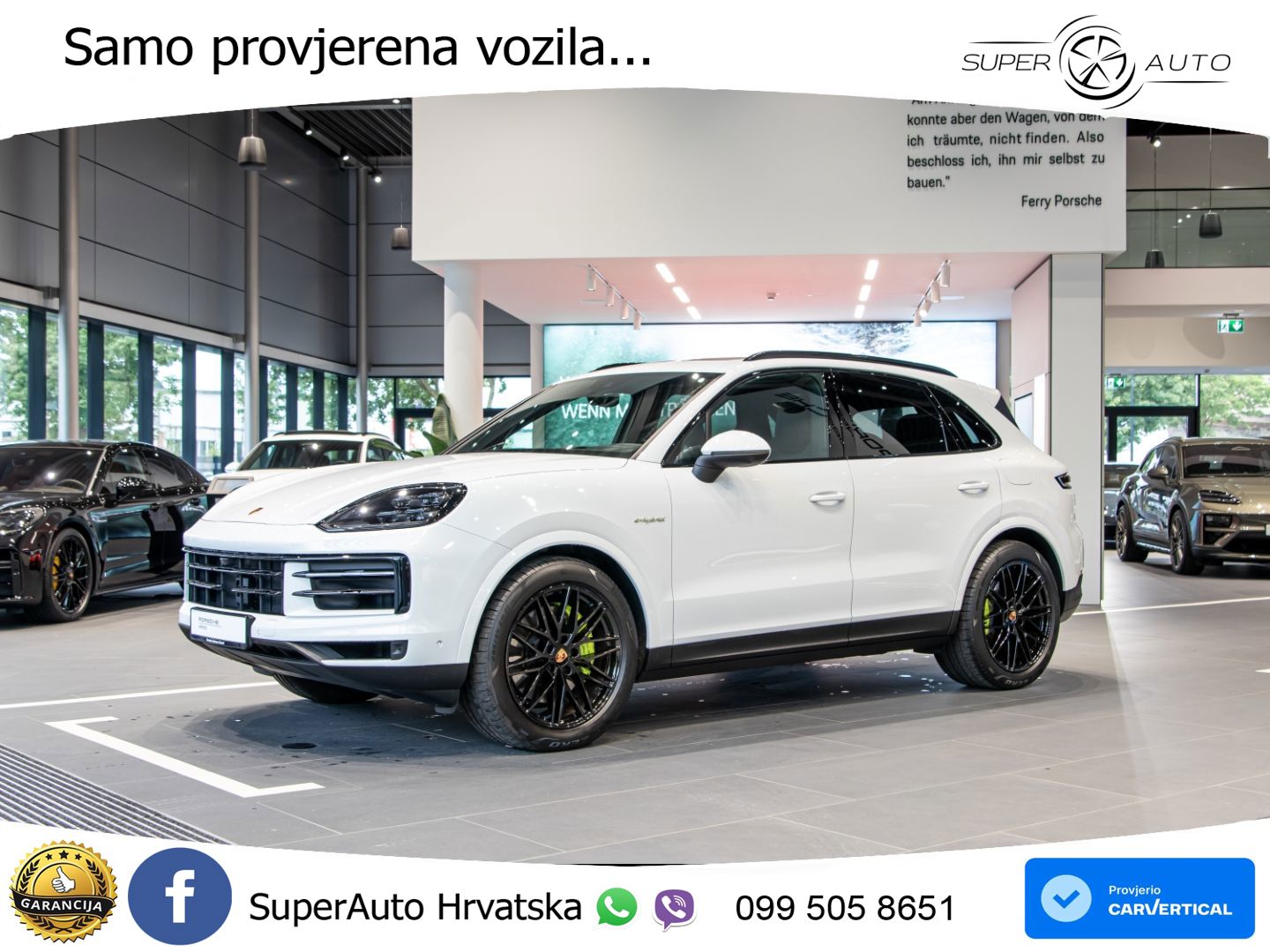 Porsche Cayenne 3.0 V6 (470 KS) E-Hybrid Tiptronic S
