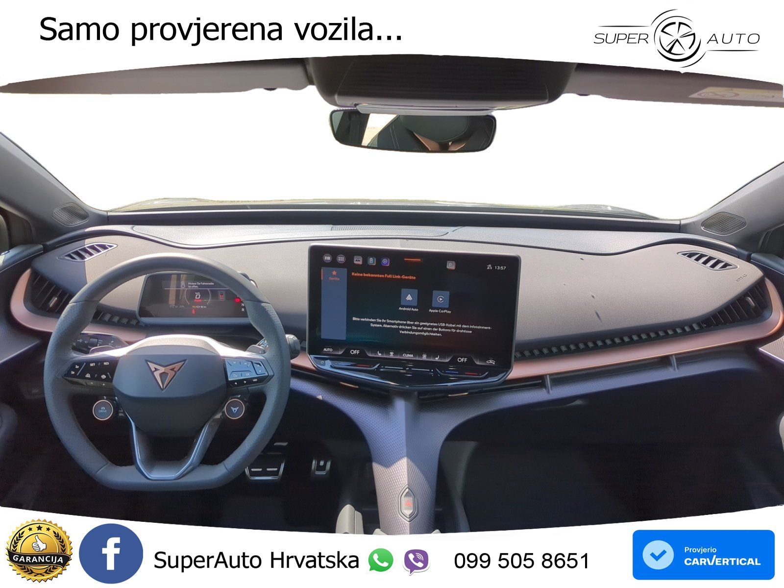 Cupra Tavascan 82 kWh (286 KS) LED+GR SJED+ACC