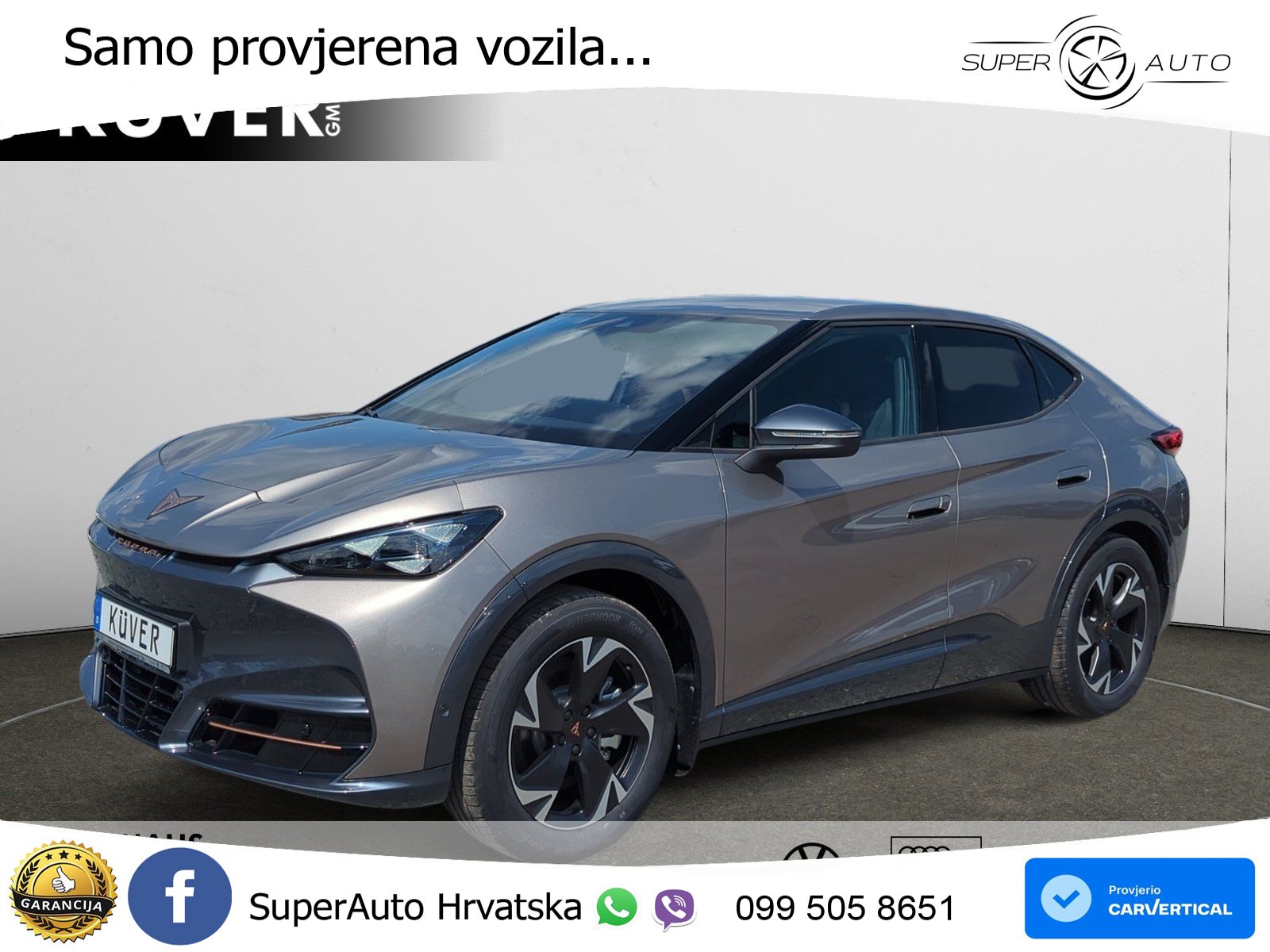 Cupra Tavascan 82 kWh (286 KS) LED+GR SJED+ACC
