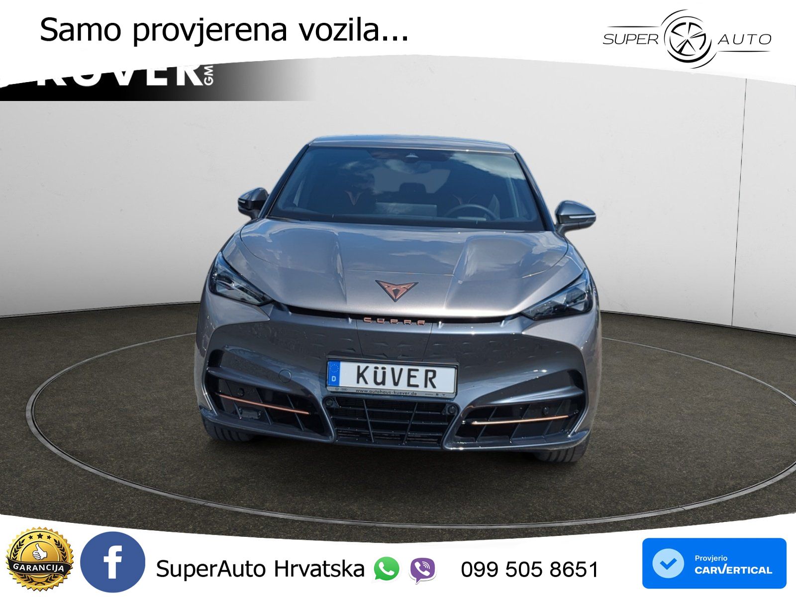 Cupra Tavascan 82 kWh (286 KS) LED+GR SJED+ACC