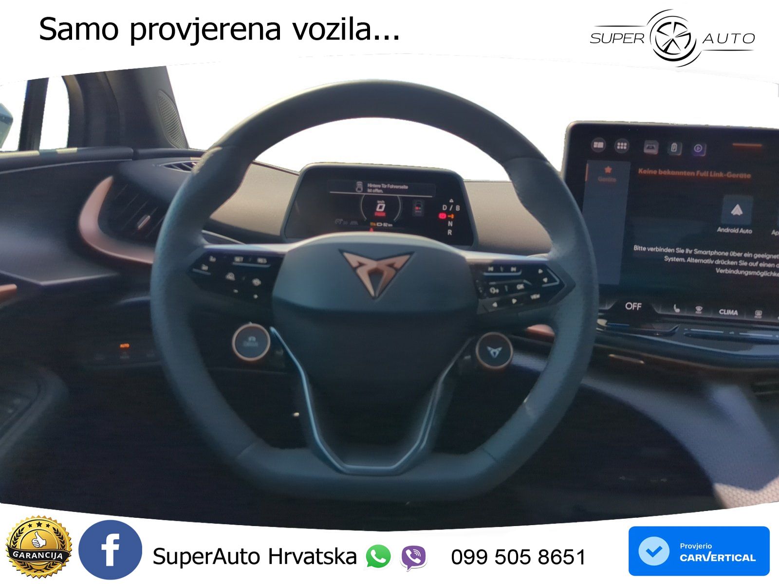 Cupra Tavascan 82 kWh (286 KS) LED+GR SJED+ACC
