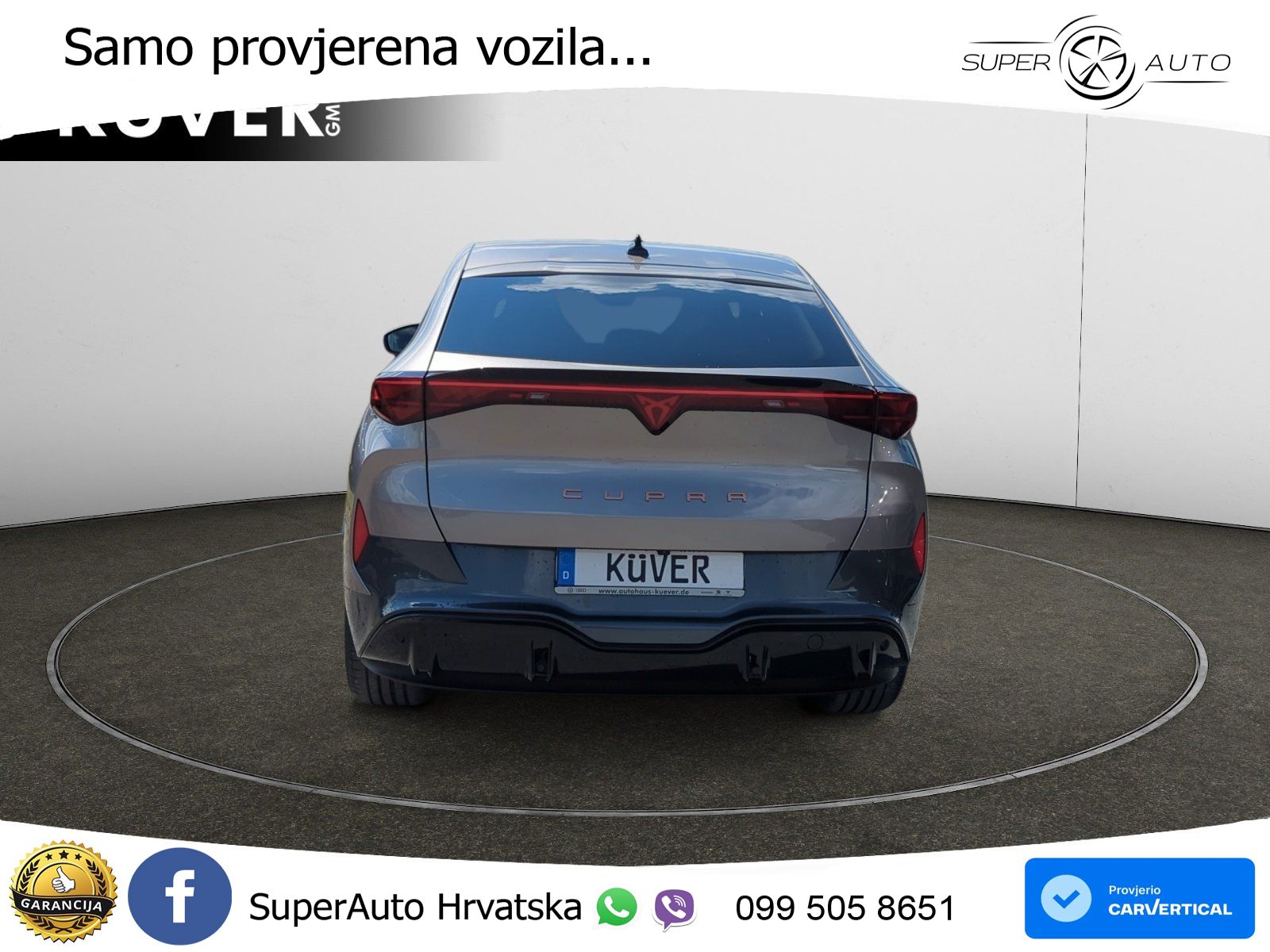Cupra Tavascan 82 kWh (286 KS) LED+GR SJED+ACC