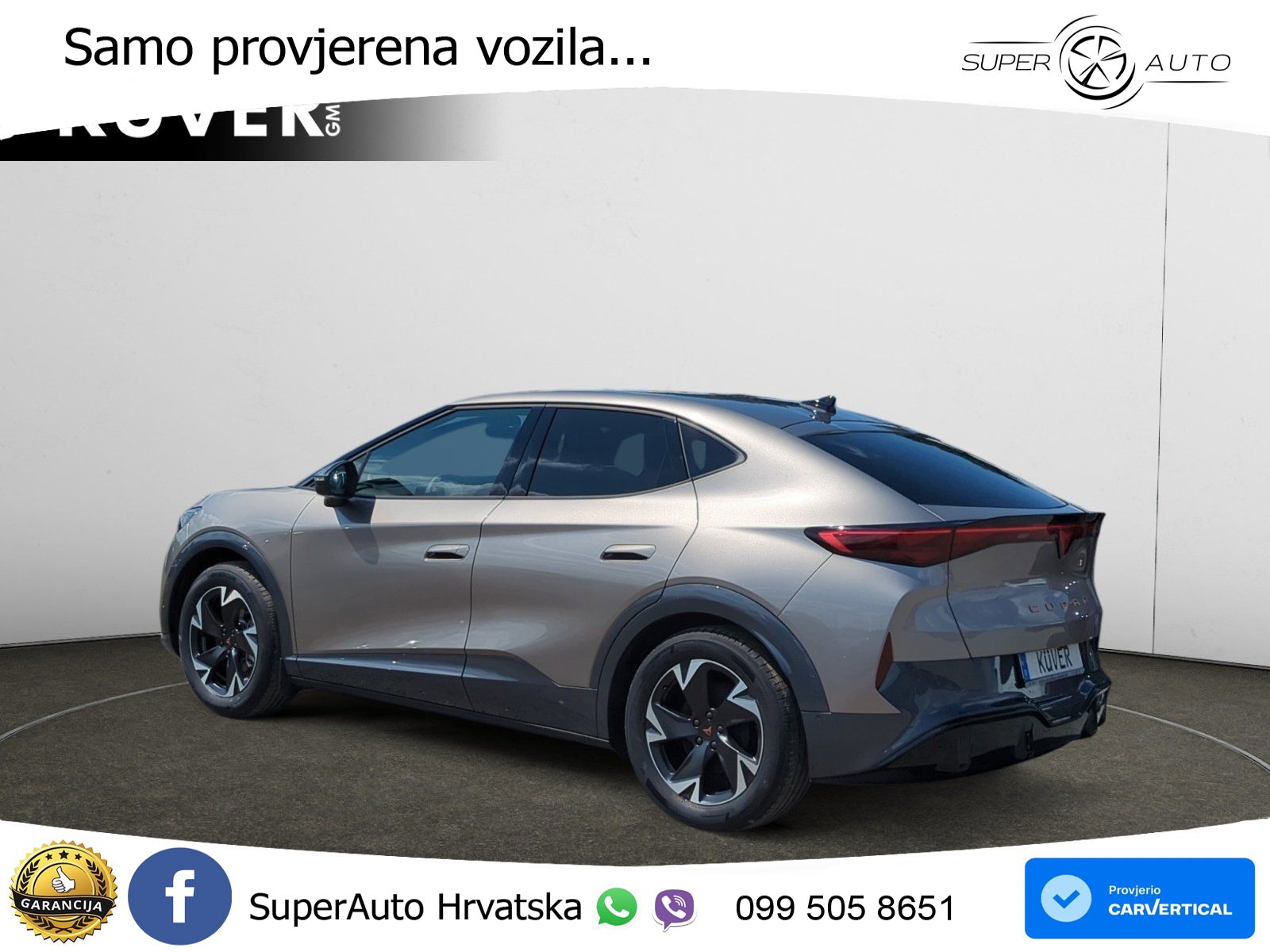 Cupra Tavascan 82 kWh (286 KS) LED+GR SJED+ACC