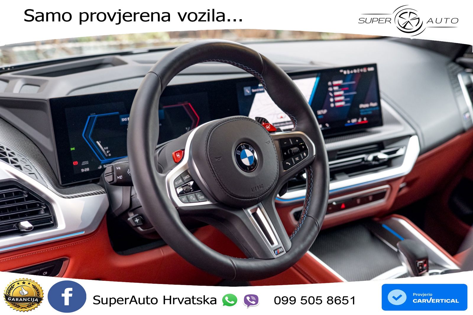 BMW XM 50e (476 KS) M xDrive M Steptronic LED+GR SJED+ACC