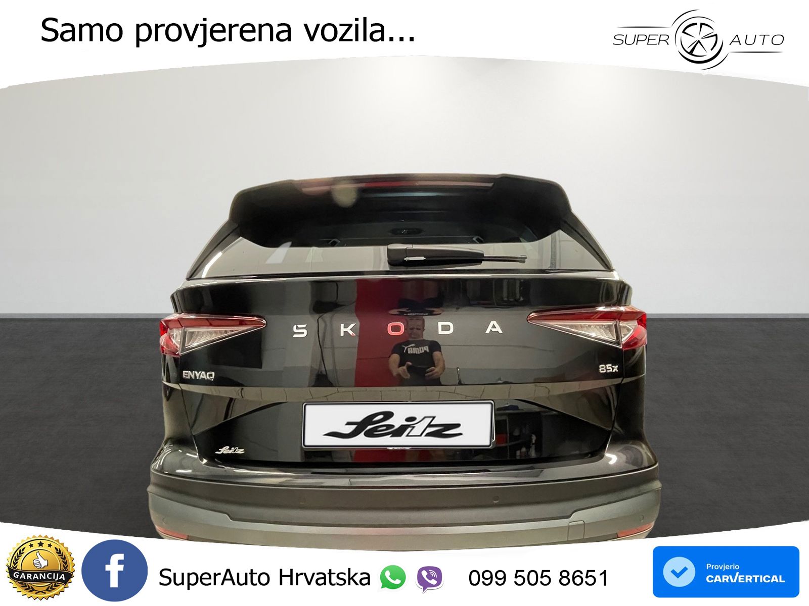 Škoda Enyaq iV 85x 82 kWh (286 KS) AWD