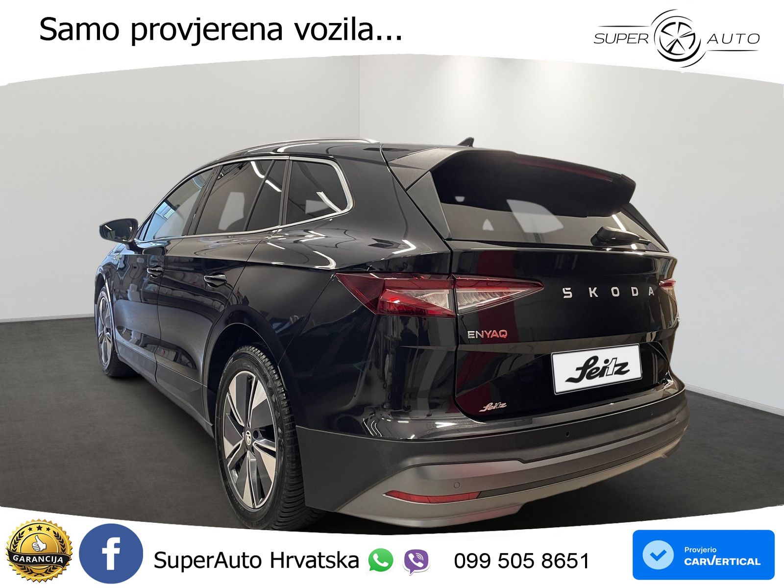 Škoda Enyaq iV 85x 82 kWh (286 KS) AWD