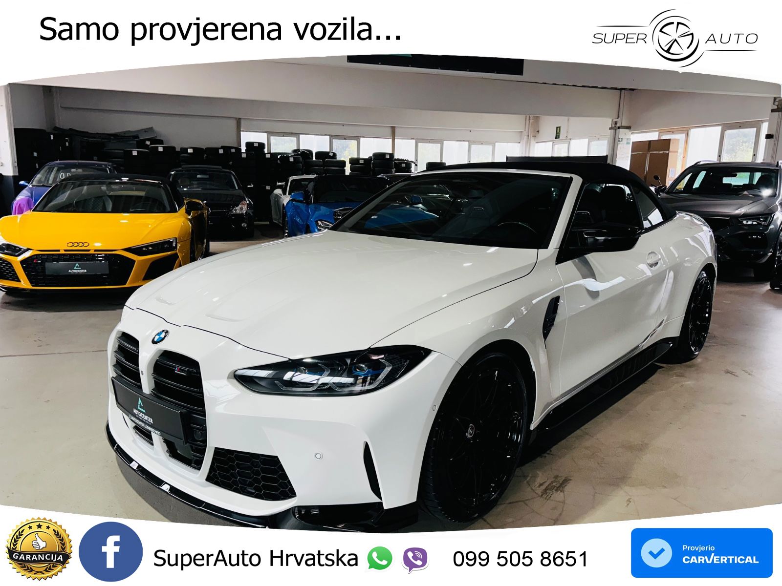 BMW M4 Convertible Competition 3.0 (510 KS) xDrive Steptronic LED+GR SJED+ACC