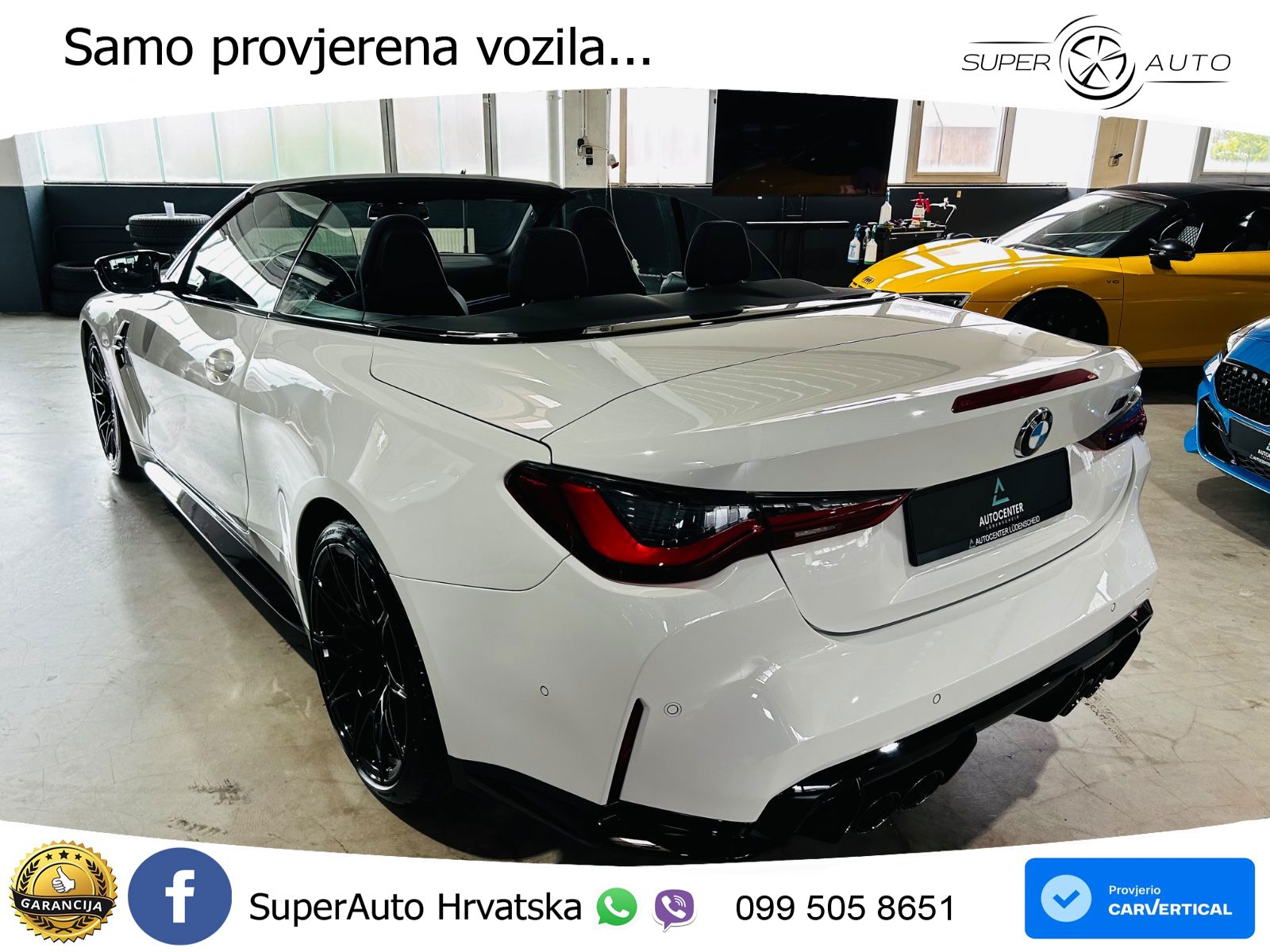 BMW M4 Convertible Competition 3.0 (510 KS) xDrive Steptronic LED+GR SJED+ACC