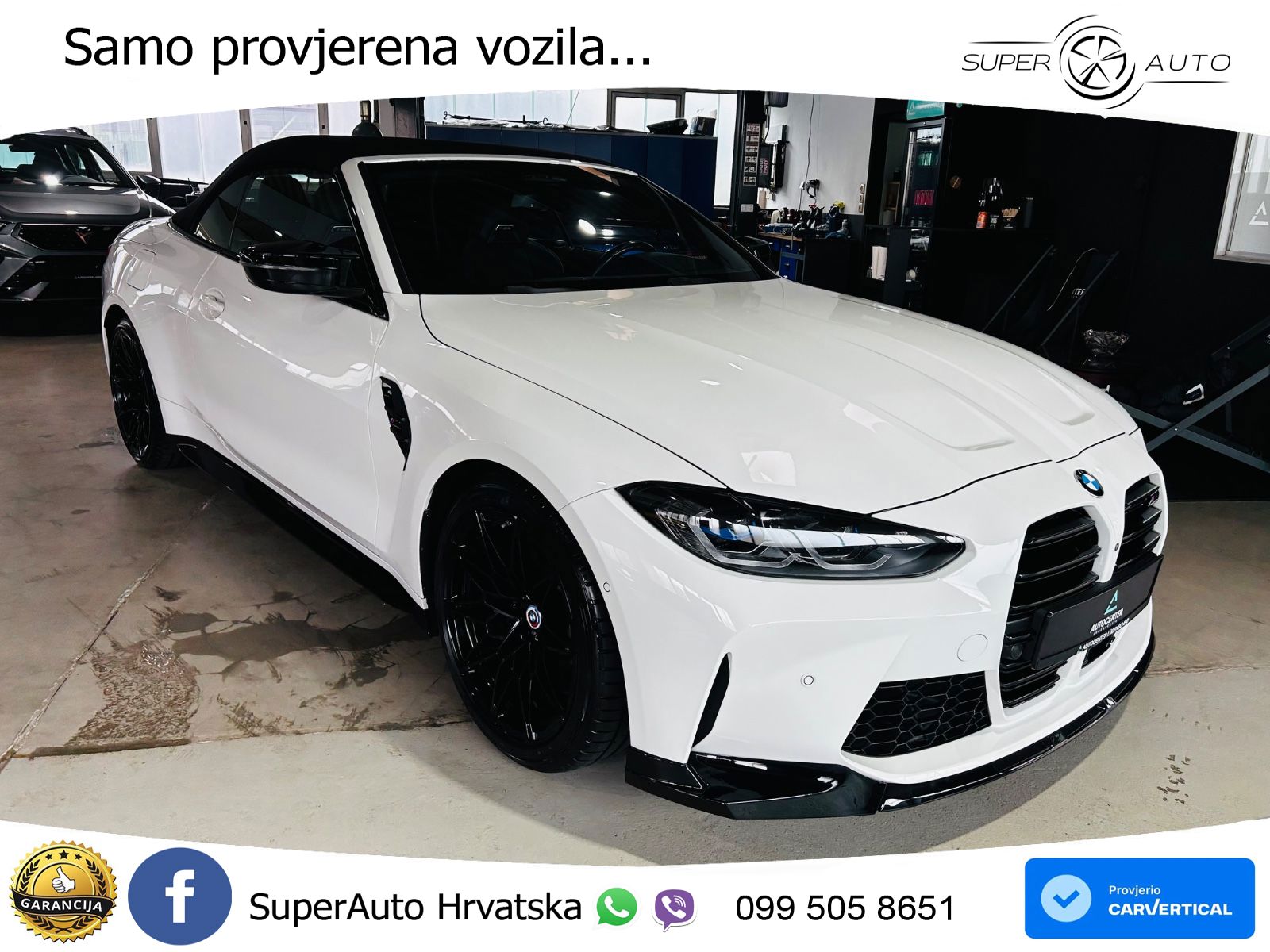 BMW M4 Convertible Competition 3.0 (510 KS) xDrive Steptronic LED+GR SJED+ACC