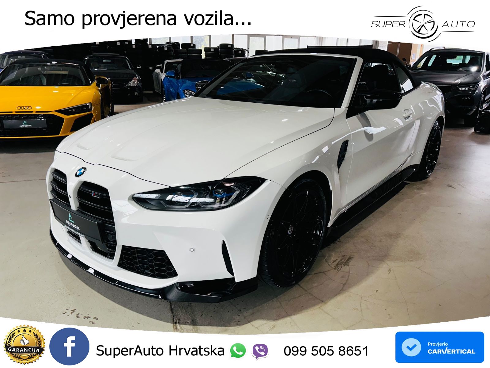 BMW M4 Convertible Competition 3.0 (510 KS) xDrive Steptronic LED+GR SJED+ACC