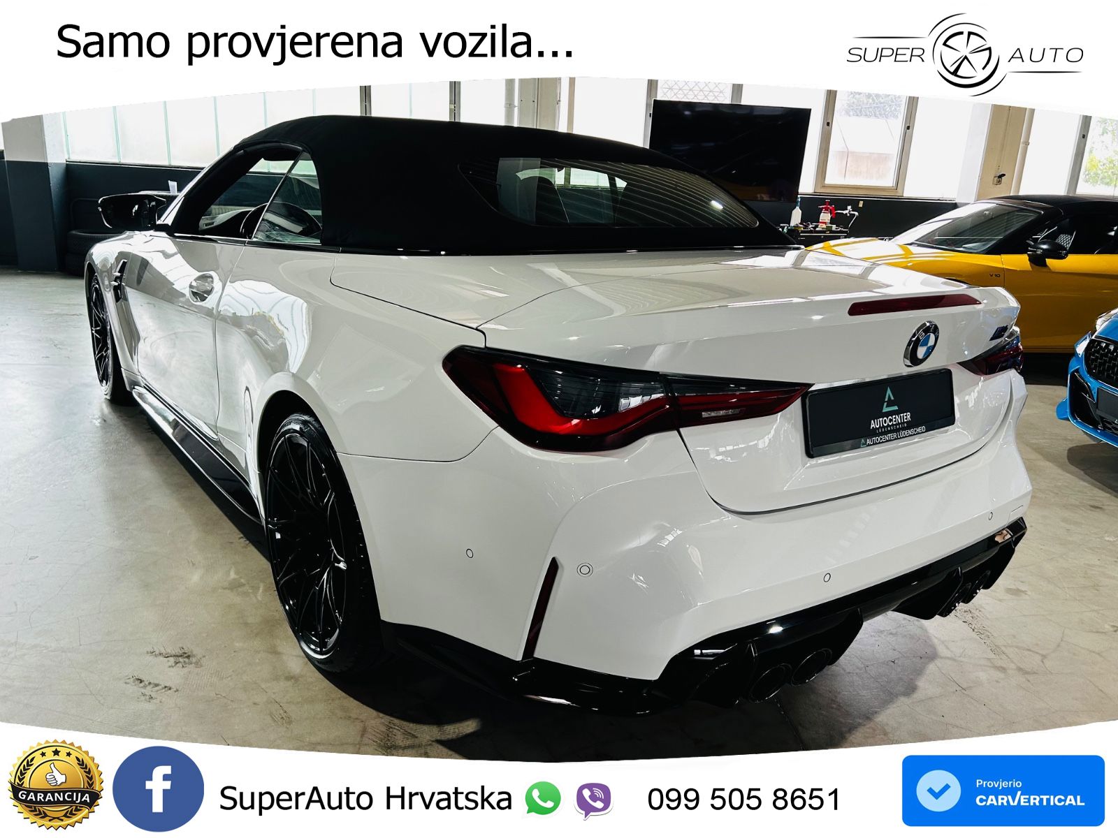 BMW M4 Convertible Competition 3.0 (510 KS) xDrive Steptronic LED+GR SJED+ACC