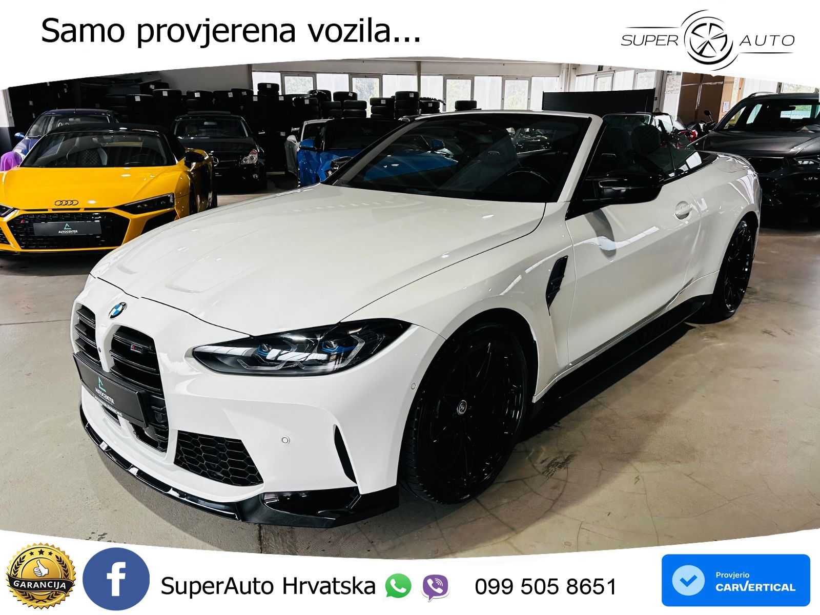 BMW M4 Convertible Competition 3.0 (510 KS) xDrive Steptronic LED+GR SJED+ACC