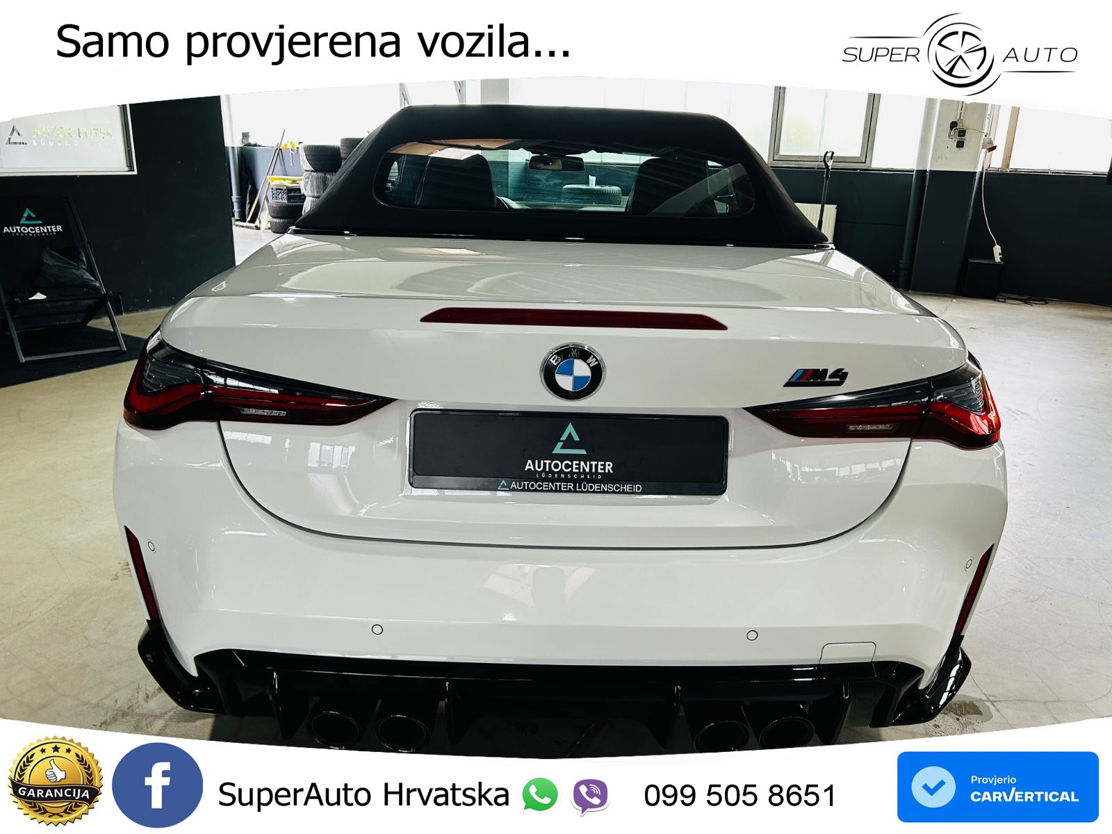 BMW M4 Convertible Competition 3.0 (510 KS) xDrive Steptronic LED+GR SJED+ACC