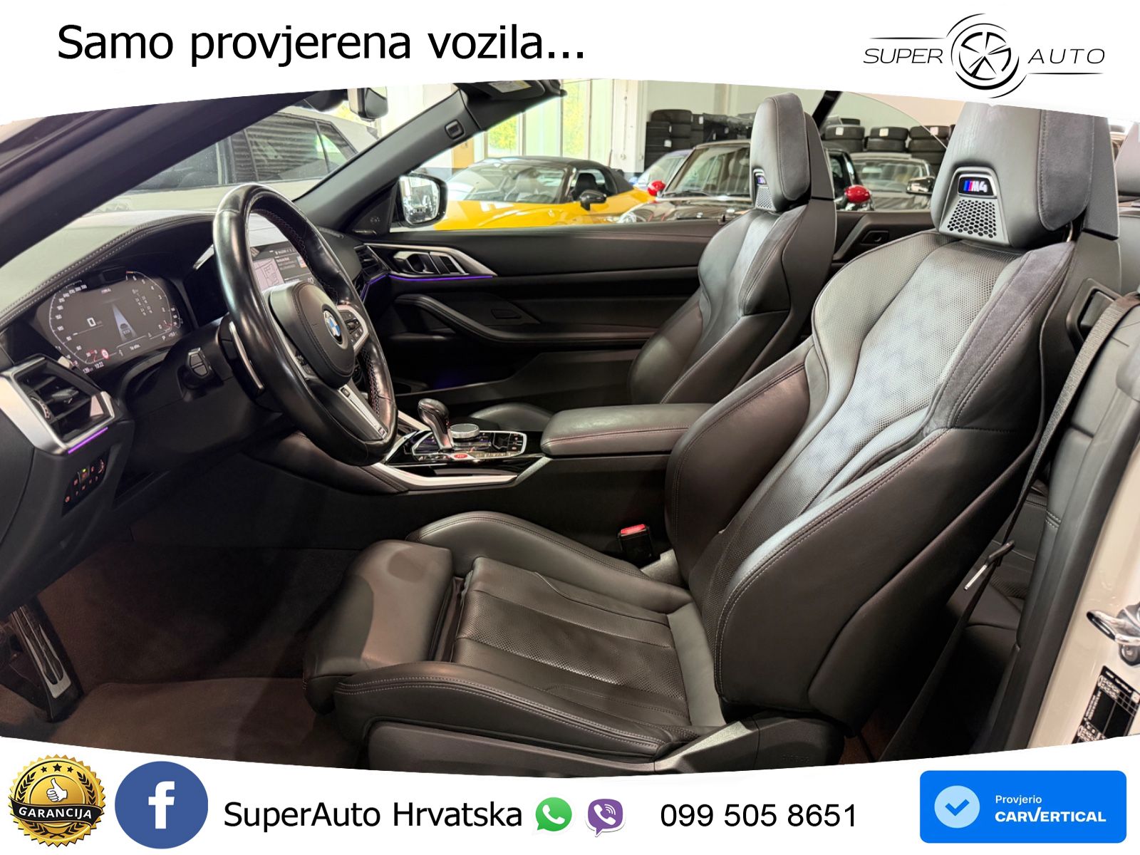 BMW M4 Convertible Competition 3.0 (510 KS) xDrive Steptronic LED+GR SJED+ACC