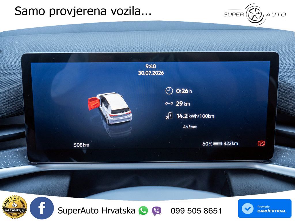 Volkswagen ID.3 79 kWh (231 KS) LED+GR SJED+ACC