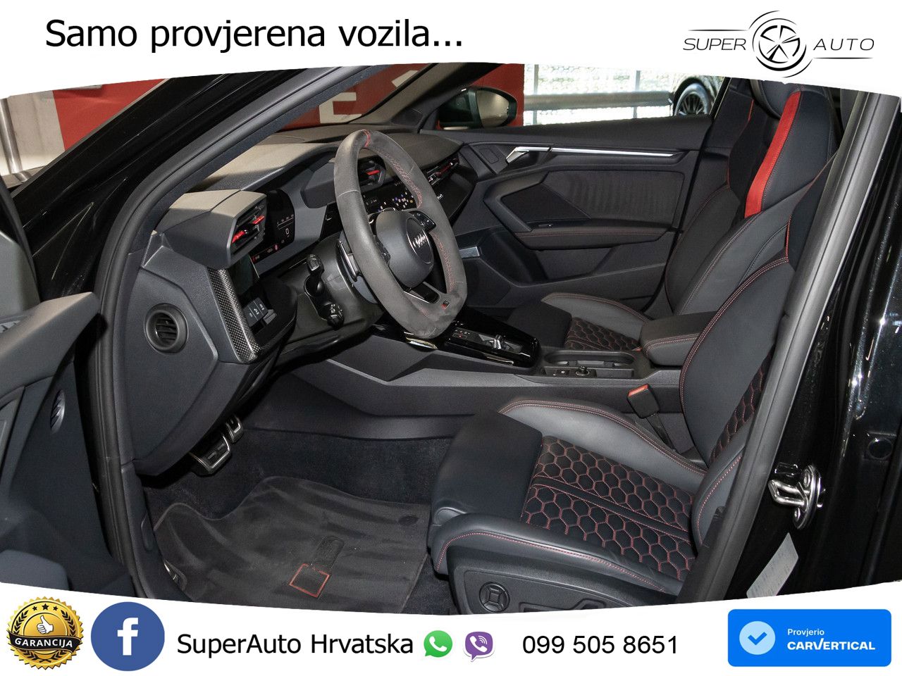 Audi RS3 Sportback 2.5 TFSI (400 KS) quattro S tronic