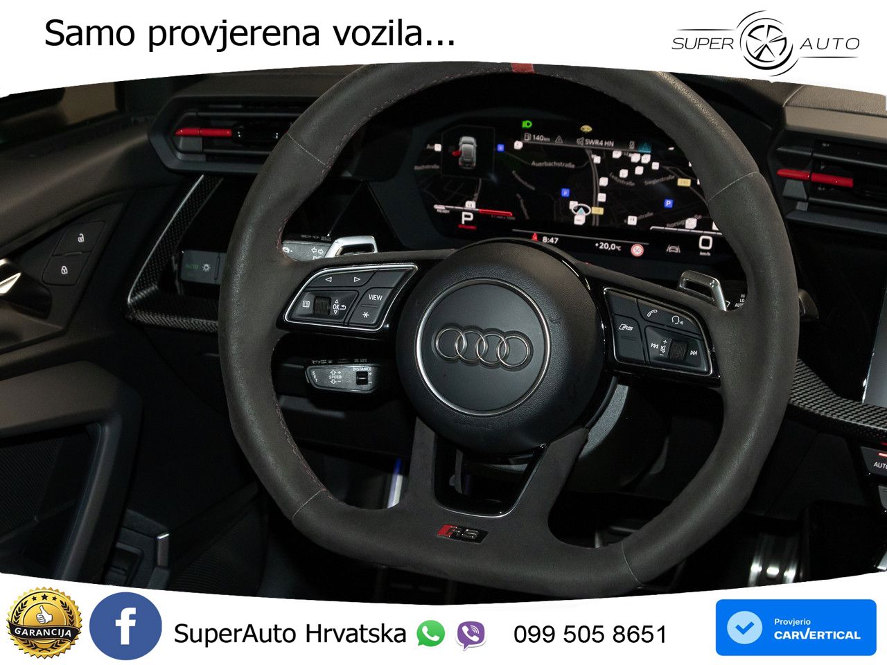 Audi RS3 Sportback 2.5 TFSI (400 KS) quattro S tronic