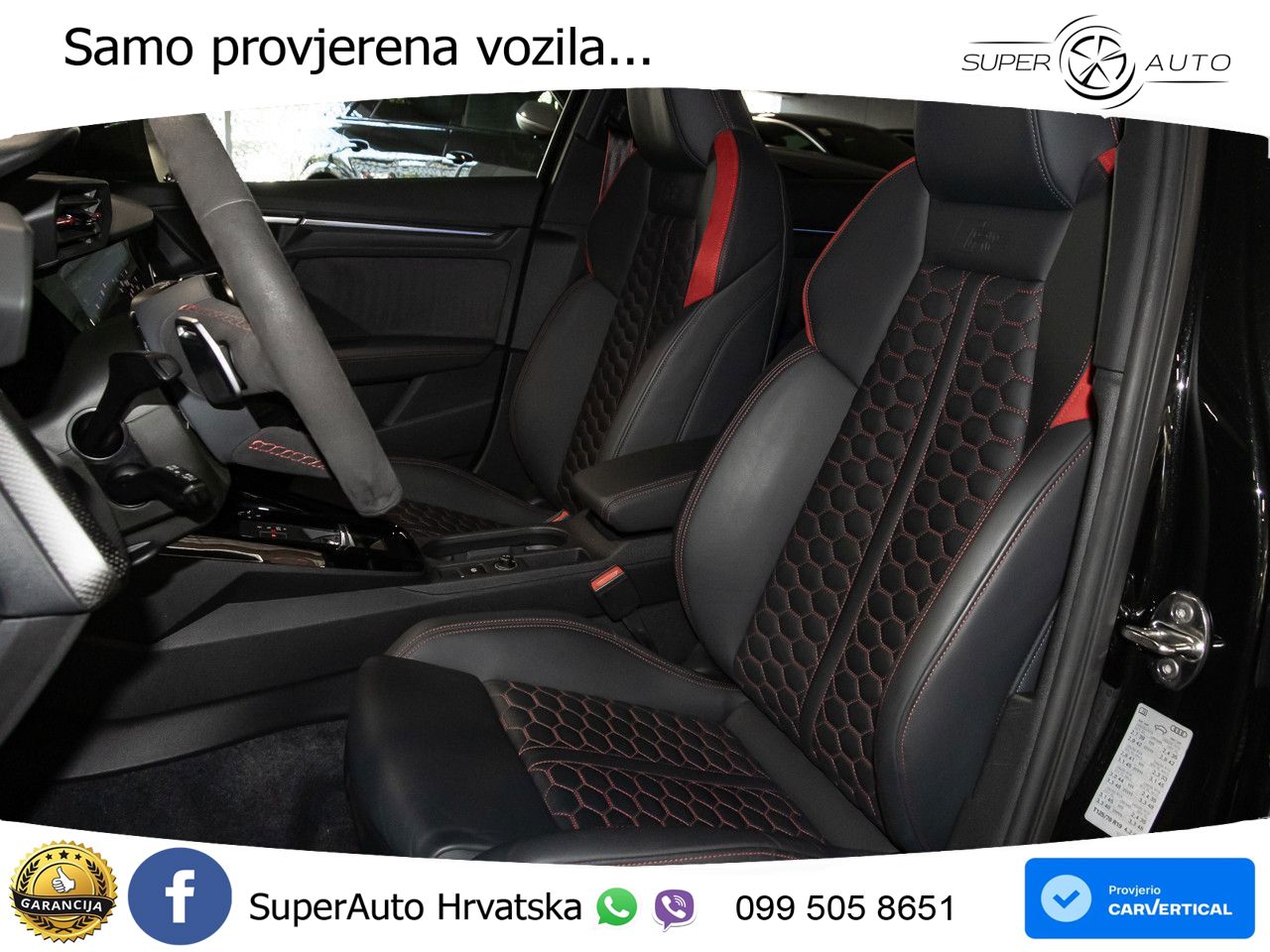 Audi RS3 Sportback 2.5 TFSI (400 KS) quattro S tronic