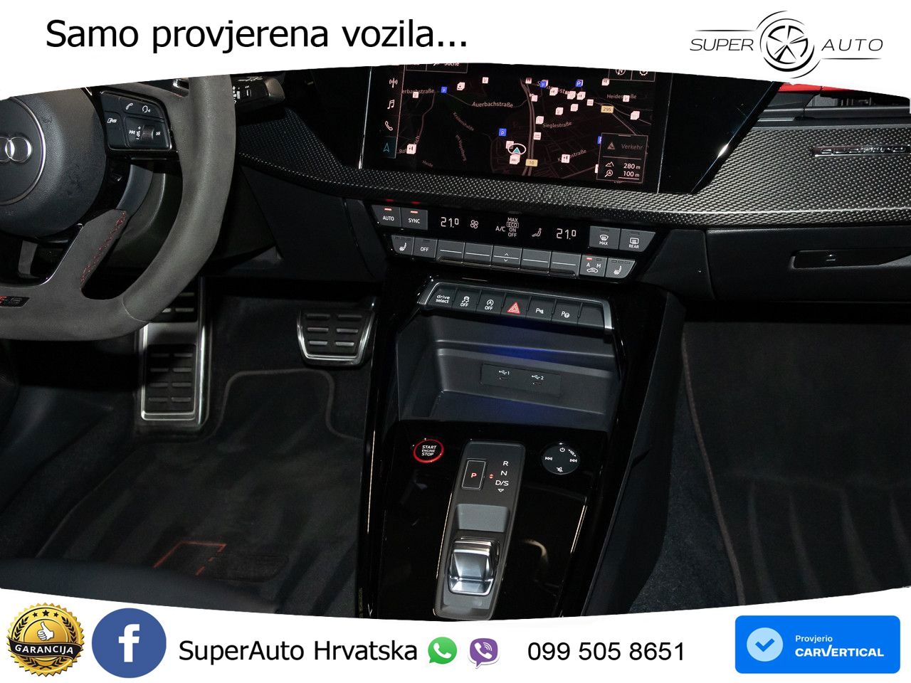 Audi RS3 Sportback 2.5 TFSI (400 KS) quattro S tronic