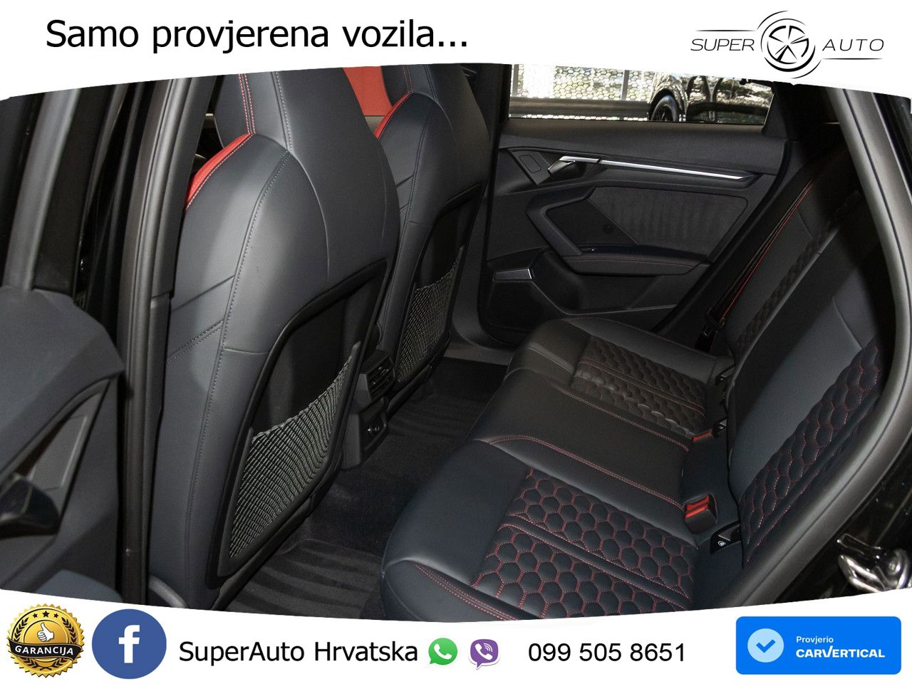 Audi RS3 Sportback 2.5 TFSI (400 KS) quattro S tronic