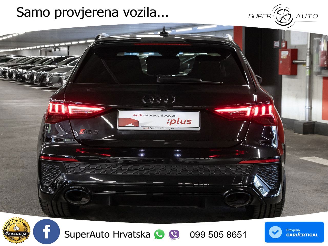 Audi RS3 Sportback 2.5 TFSI (400 KS) quattro S tronic