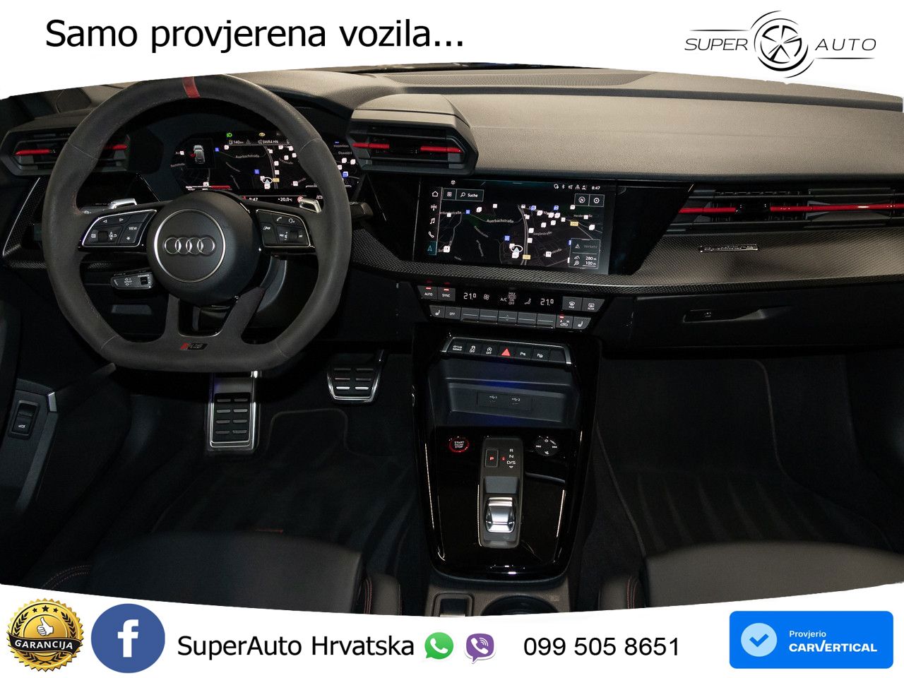 Audi RS3 Sportback 2.5 TFSI (400 KS) quattro S tronic