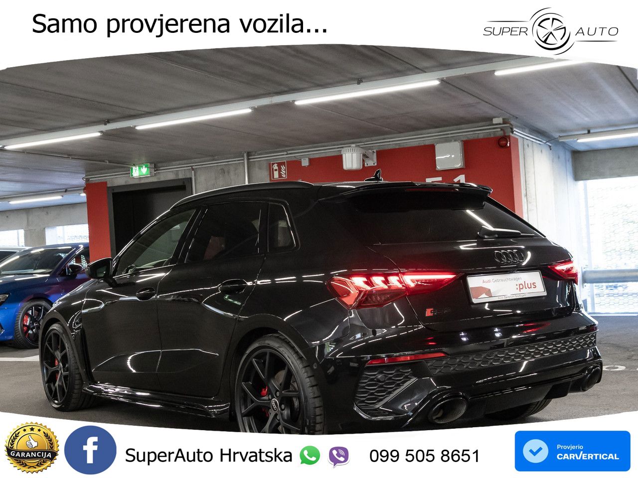 Audi RS3 Sportback 2.5 TFSI (400 KS) quattro S tronic