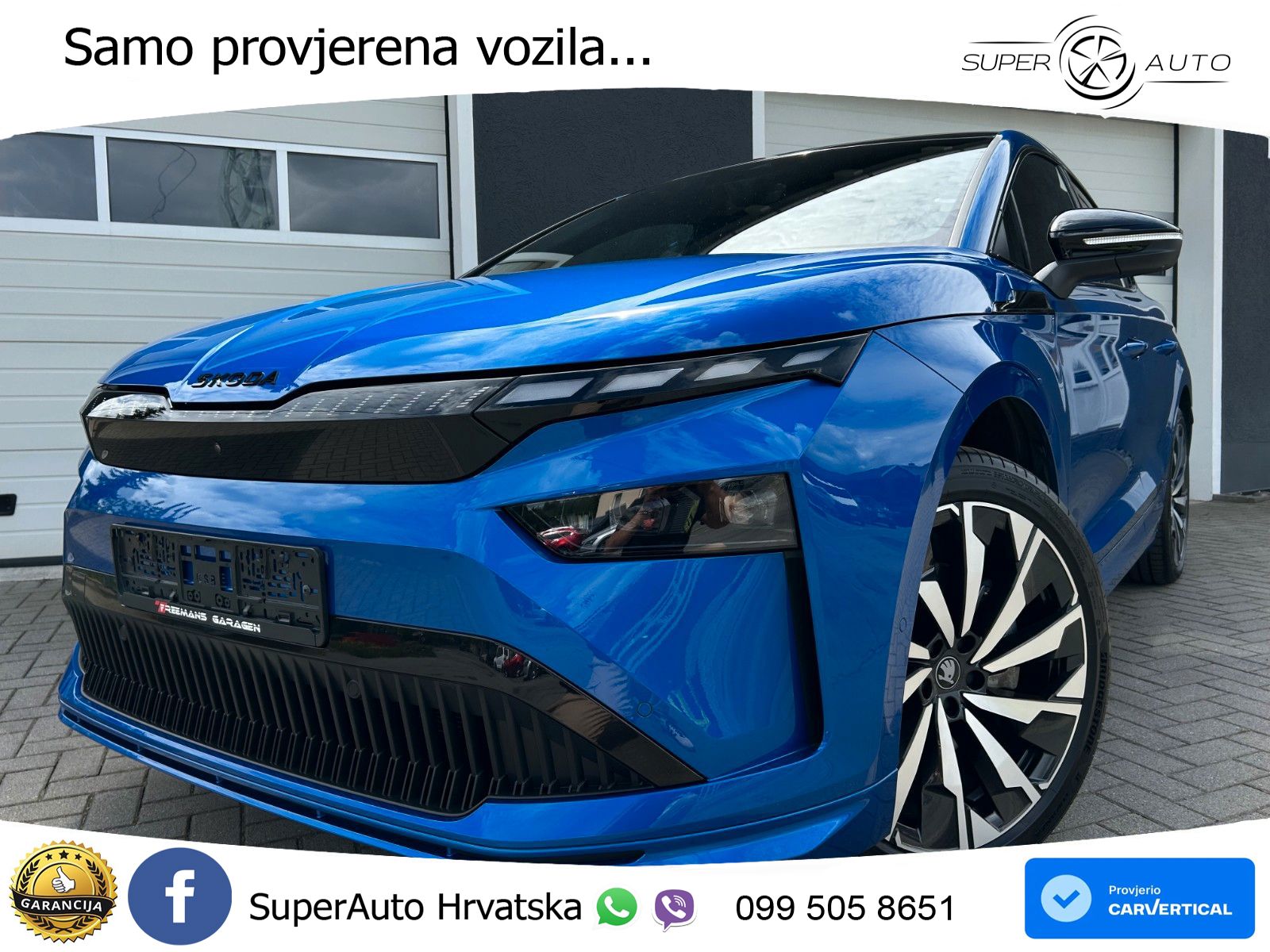 Škoda Enyaq 85x 82 kWh (286 KS) AWD